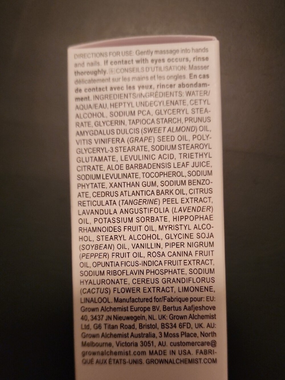 Grown Alchemist Soothing Hand Cream - Never Opened - Picture 4 of 6